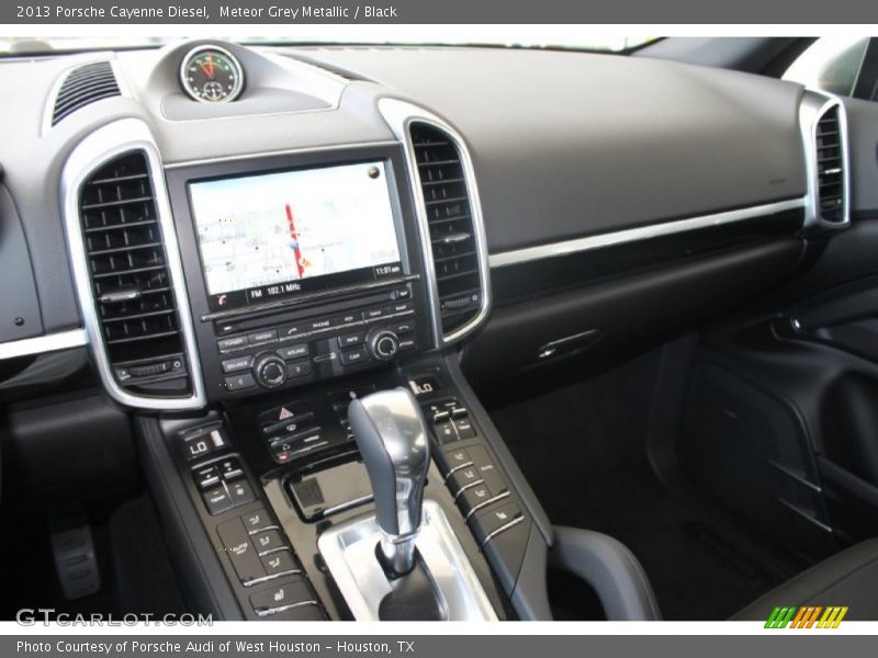 Meteor Grey Metallic / Black 2013 Porsche Cayenne Diesel