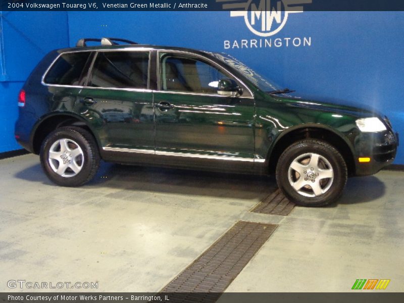 Venetian Green Metallic / Anthracite 2004 Volkswagen Touareg V6
