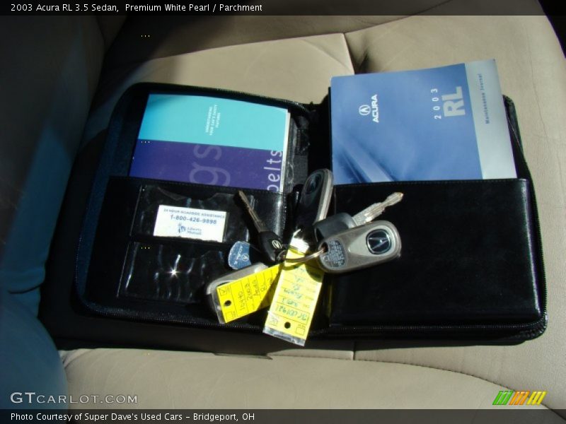 Books/Manuals of 2003 RL 3.5 Sedan