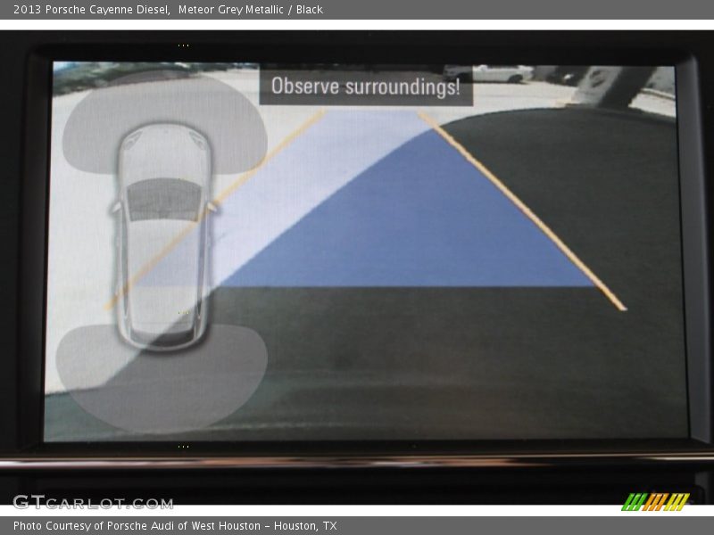 Meteor Grey Metallic / Black 2013 Porsche Cayenne Diesel