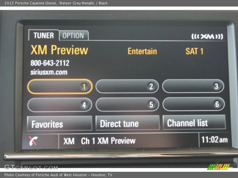 Meteor Grey Metallic / Black 2013 Porsche Cayenne Diesel