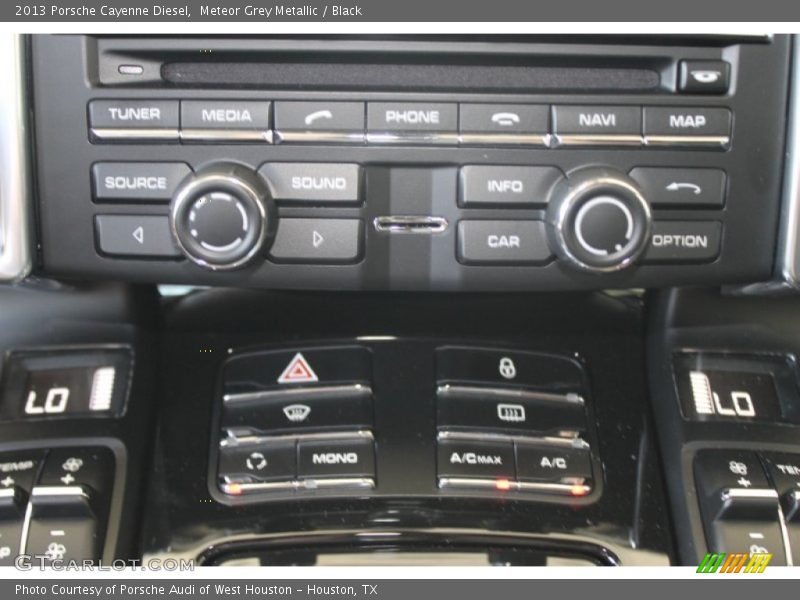 Meteor Grey Metallic / Black 2013 Porsche Cayenne Diesel