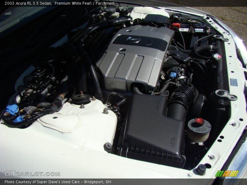 Premium White Pearl / Parchment 2003 Acura RL 3.5 Sedan