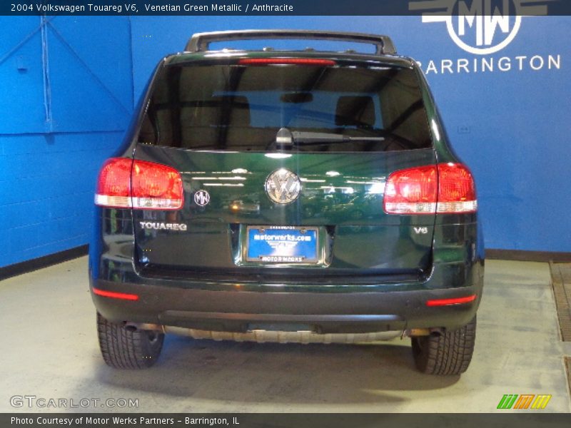 Venetian Green Metallic / Anthracite 2004 Volkswagen Touareg V6