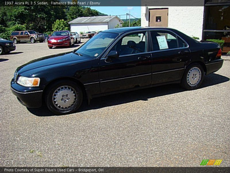 Flamenco Black Pearl / Ebony 1997 Acura RL 3.5 Sedan