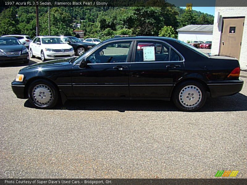 Flamenco Black Pearl / Ebony 1997 Acura RL 3.5 Sedan