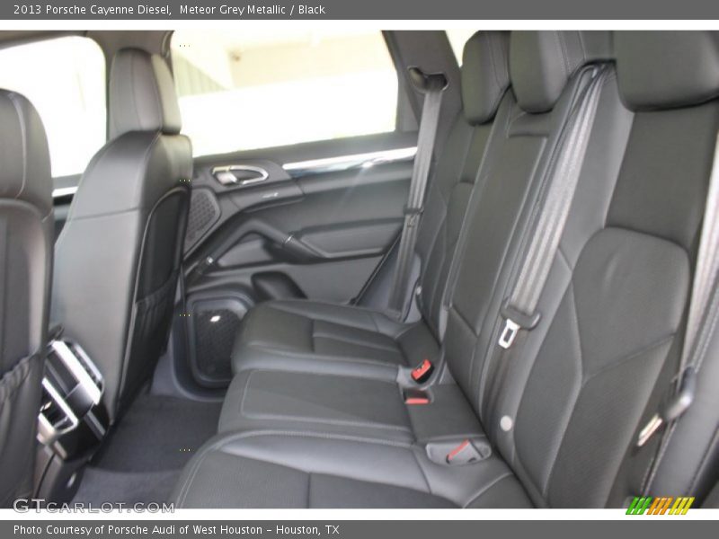 Meteor Grey Metallic / Black 2013 Porsche Cayenne Diesel