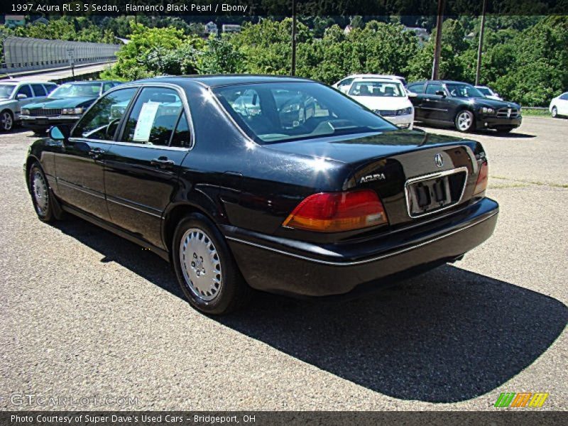 Flamenco Black Pearl / Ebony 1997 Acura RL 3.5 Sedan