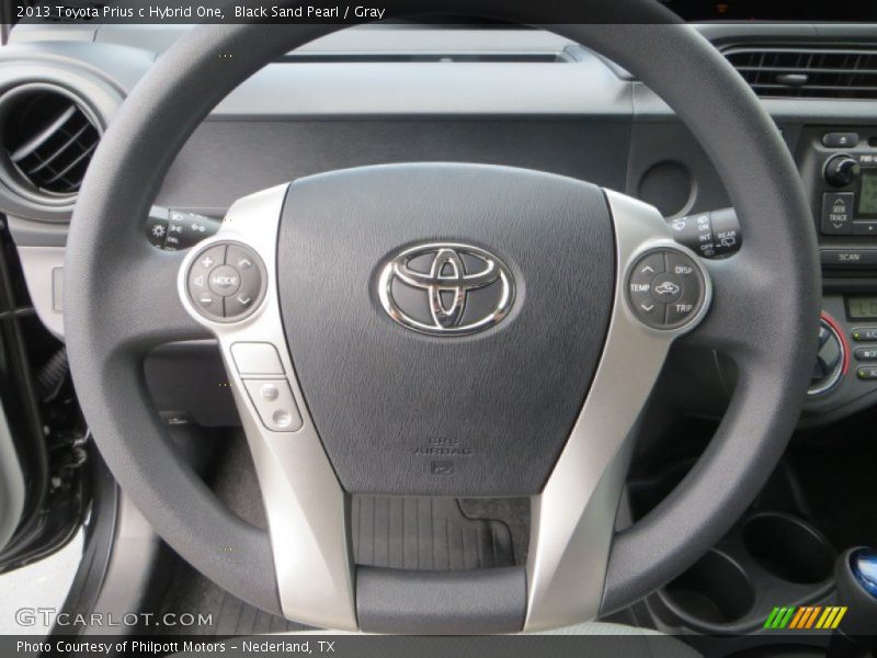  2013 Prius c Hybrid One Steering Wheel