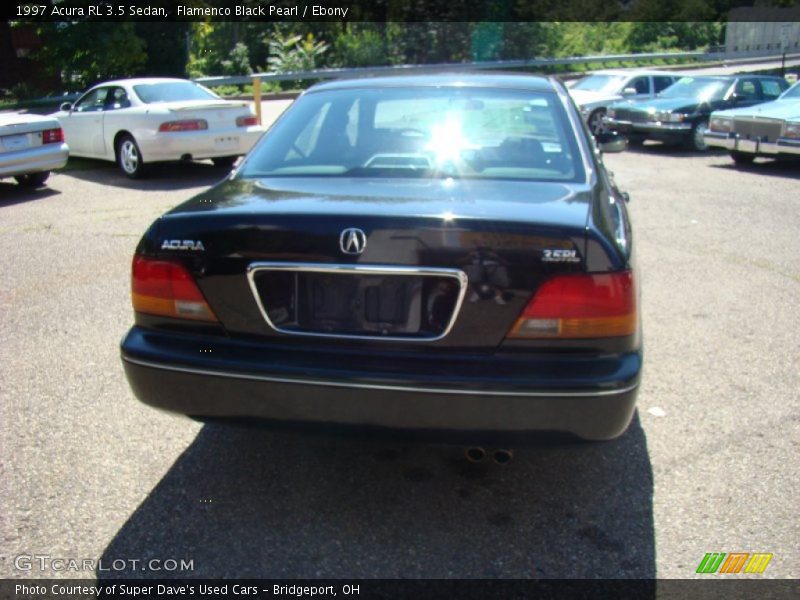 Flamenco Black Pearl / Ebony 1997 Acura RL 3.5 Sedan