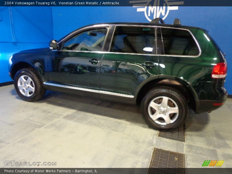 Venetian Green Metallic / Anthracite 2004 Volkswagen Touareg V6