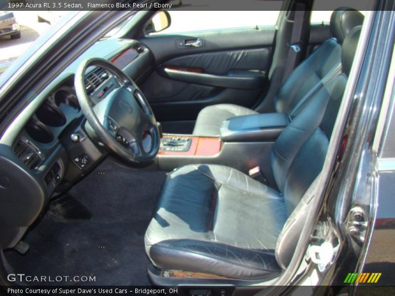 Front Seat of 1997 RL 3.5 Sedan