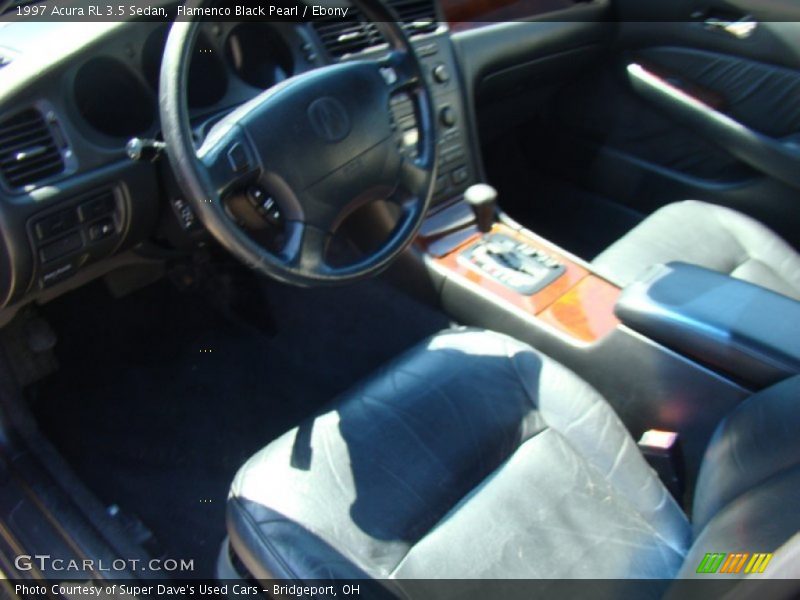 Flamenco Black Pearl / Ebony 1997 Acura RL 3.5 Sedan
