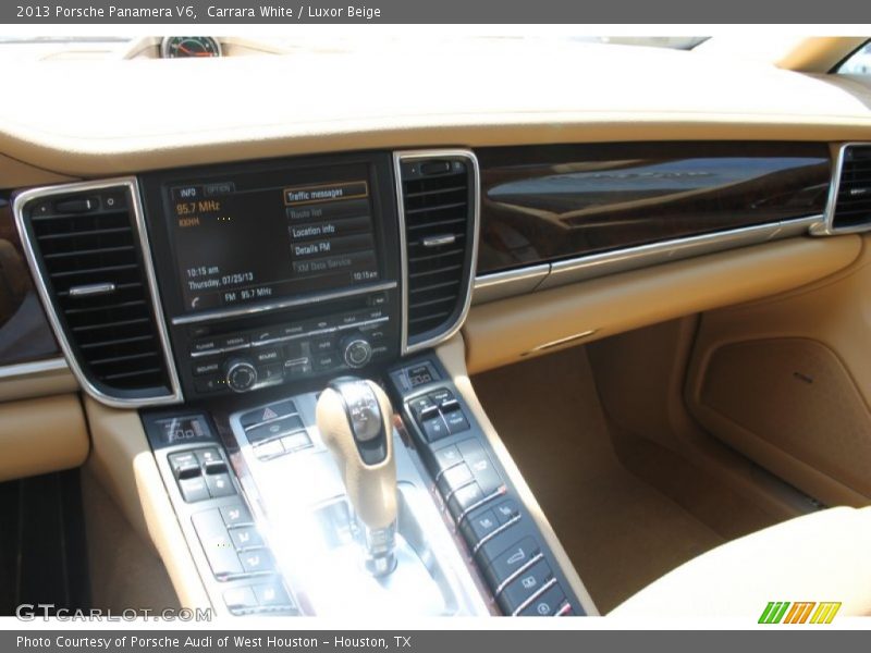 Carrara White / Luxor Beige 2013 Porsche Panamera V6