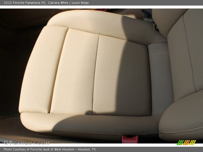 Carrara White / Luxor Beige 2013 Porsche Panamera V6