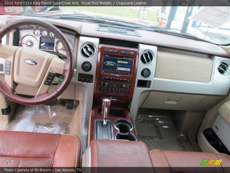 Royal Red Metallic / Chapparal Leather 2010 Ford F150 King Ranch SuperCrew 4x4