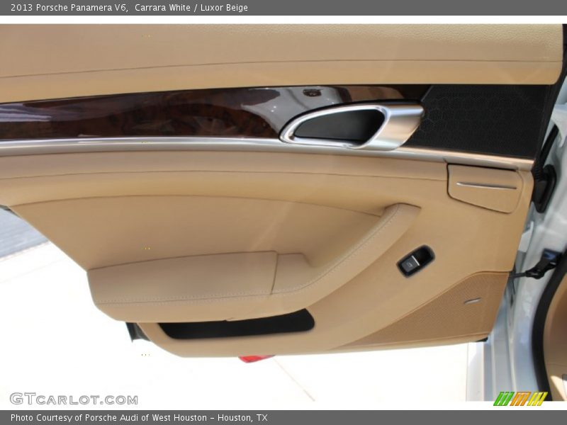 Carrara White / Luxor Beige 2013 Porsche Panamera V6