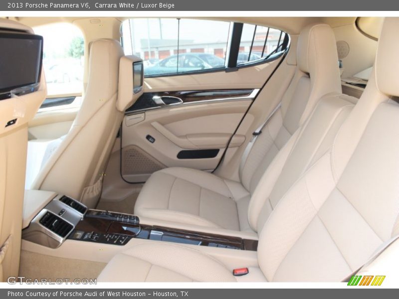 Carrara White / Luxor Beige 2013 Porsche Panamera V6
