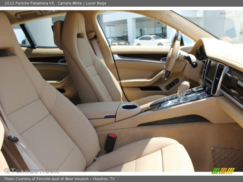 Carrara White / Luxor Beige 2013 Porsche Panamera V6