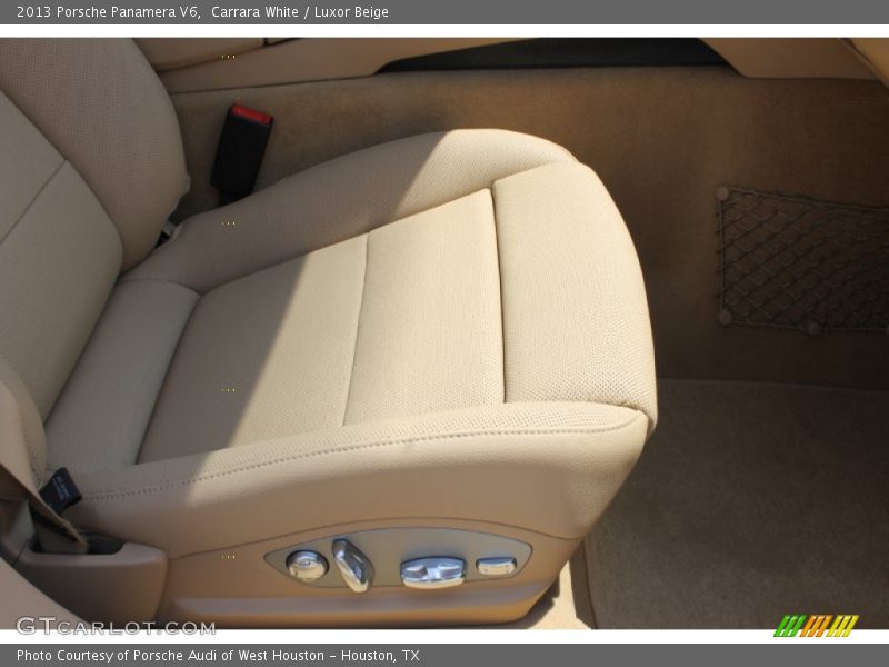 Carrara White / Luxor Beige 2013 Porsche Panamera V6