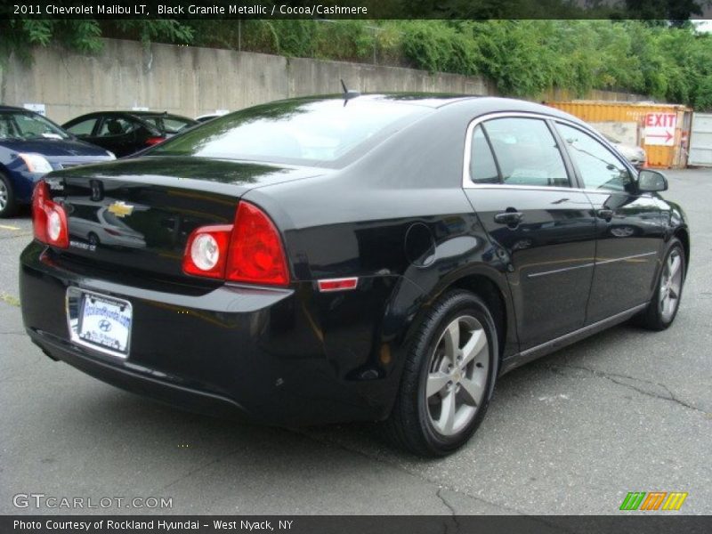 Black Granite Metallic / Cocoa/Cashmere 2011 Chevrolet Malibu LT
