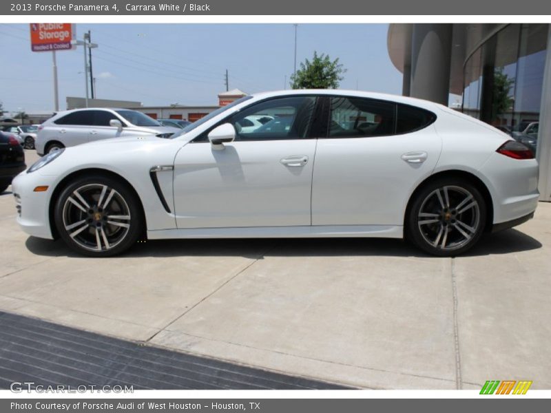  2013 Panamera 4 Carrara White