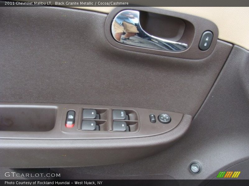 Black Granite Metallic / Cocoa/Cashmere 2011 Chevrolet Malibu LT