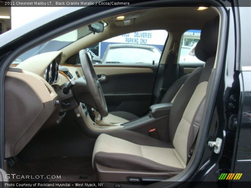 Black Granite Metallic / Cocoa/Cashmere 2011 Chevrolet Malibu LT