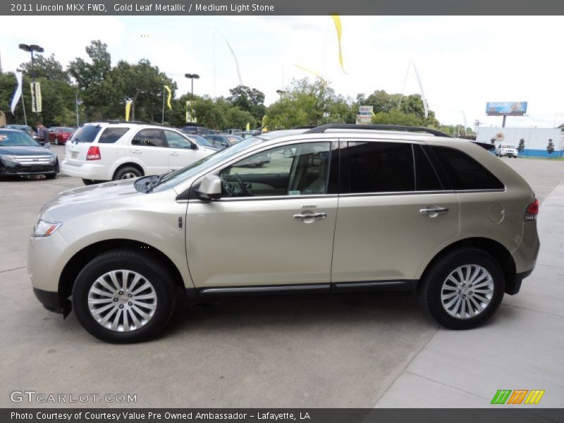 Gold Leaf Metallic / Medium Light Stone 2011 Lincoln MKX FWD
