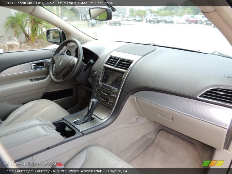 Gold Leaf Metallic / Medium Light Stone 2011 Lincoln MKX FWD