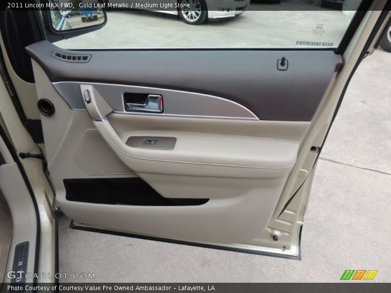 Gold Leaf Metallic / Medium Light Stone 2011 Lincoln MKX FWD