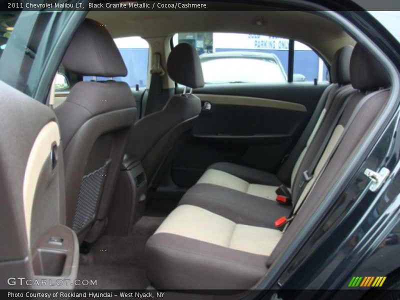 Black Granite Metallic / Cocoa/Cashmere 2011 Chevrolet Malibu LT