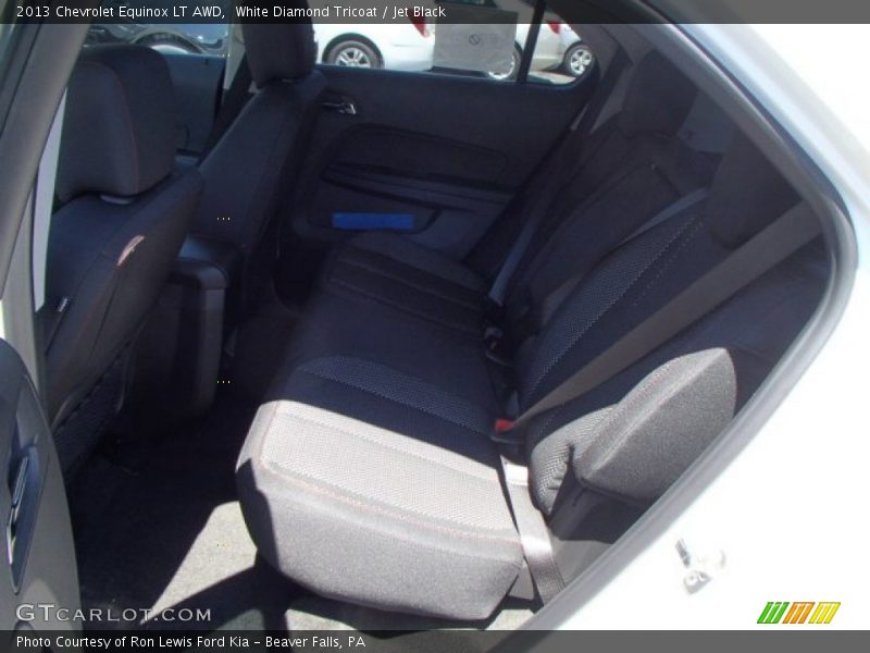 White Diamond Tricoat / Jet Black 2013 Chevrolet Equinox LT AWD