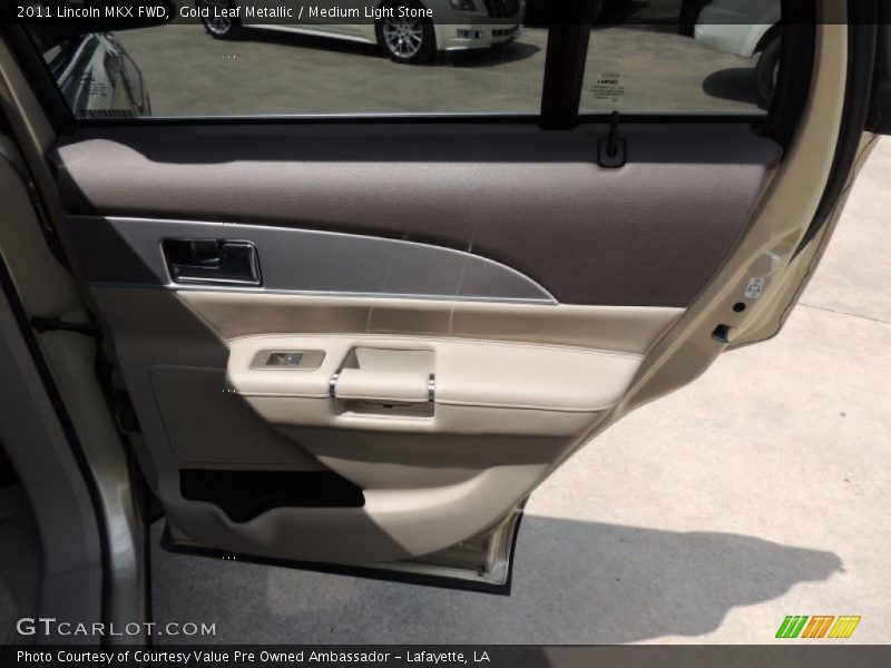 Gold Leaf Metallic / Medium Light Stone 2011 Lincoln MKX FWD