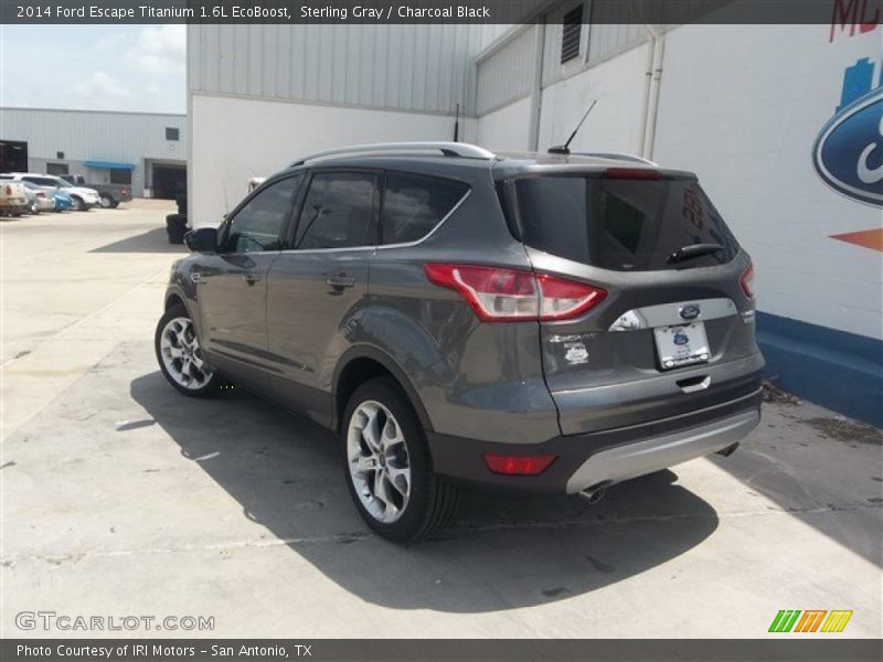Sterling Gray / Charcoal Black 2014 Ford Escape Titanium 1.6L EcoBoost
