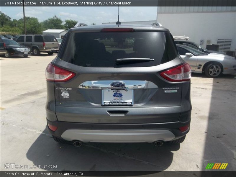 Sterling Gray / Charcoal Black 2014 Ford Escape Titanium 1.6L EcoBoost