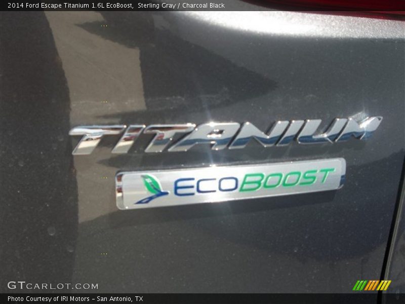 Sterling Gray / Charcoal Black 2014 Ford Escape Titanium 1.6L EcoBoost