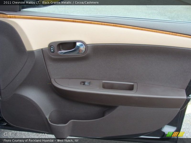 Black Granite Metallic / Cocoa/Cashmere 2011 Chevrolet Malibu LT