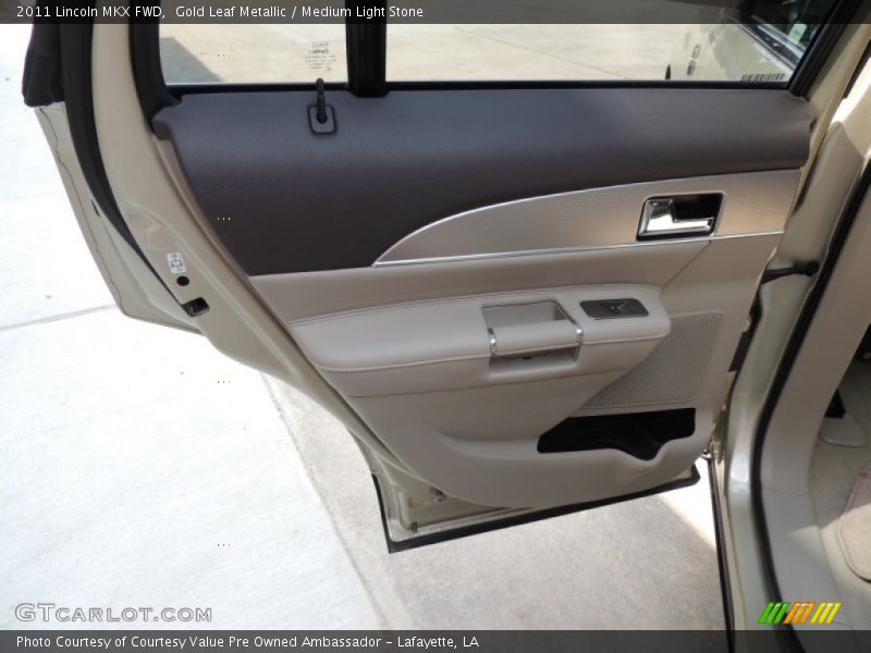 Gold Leaf Metallic / Medium Light Stone 2011 Lincoln MKX FWD