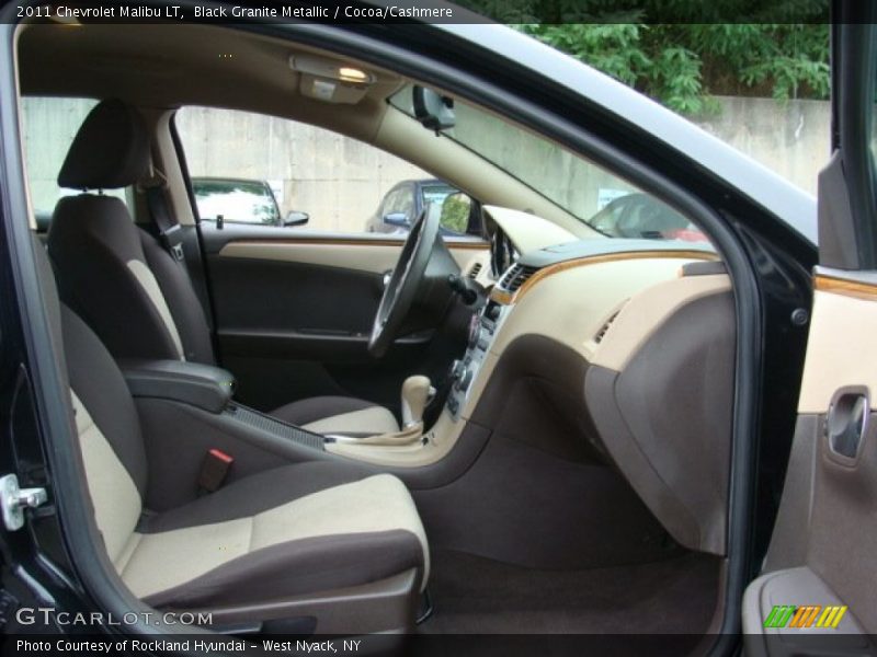Black Granite Metallic / Cocoa/Cashmere 2011 Chevrolet Malibu LT