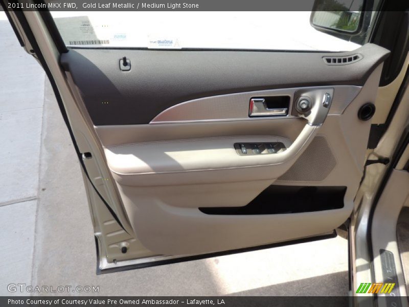 Gold Leaf Metallic / Medium Light Stone 2011 Lincoln MKX FWD