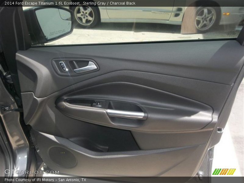 Sterling Gray / Charcoal Black 2014 Ford Escape Titanium 1.6L EcoBoost