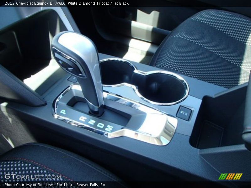 White Diamond Tricoat / Jet Black 2013 Chevrolet Equinox LT AWD