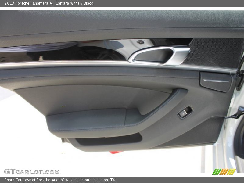 Carrara White / Black 2013 Porsche Panamera 4