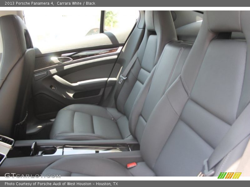 Rear Seat of 2013 Panamera 4
