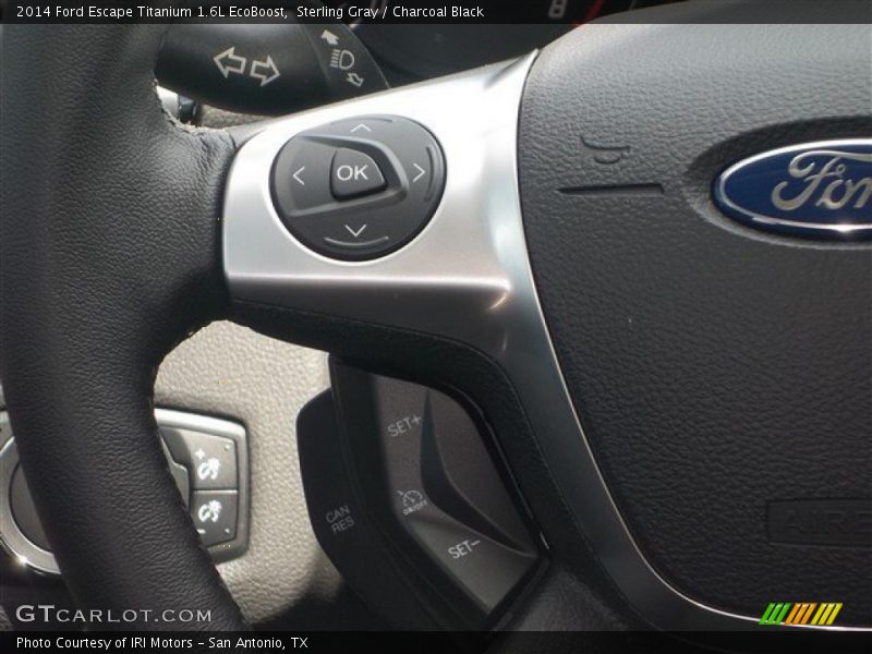 Sterling Gray / Charcoal Black 2014 Ford Escape Titanium 1.6L EcoBoost