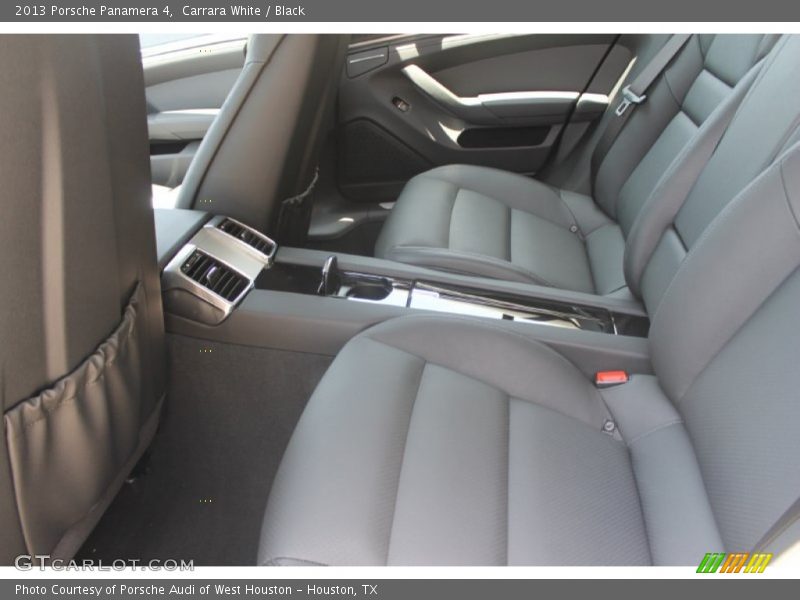 Rear Seat of 2013 Panamera 4
