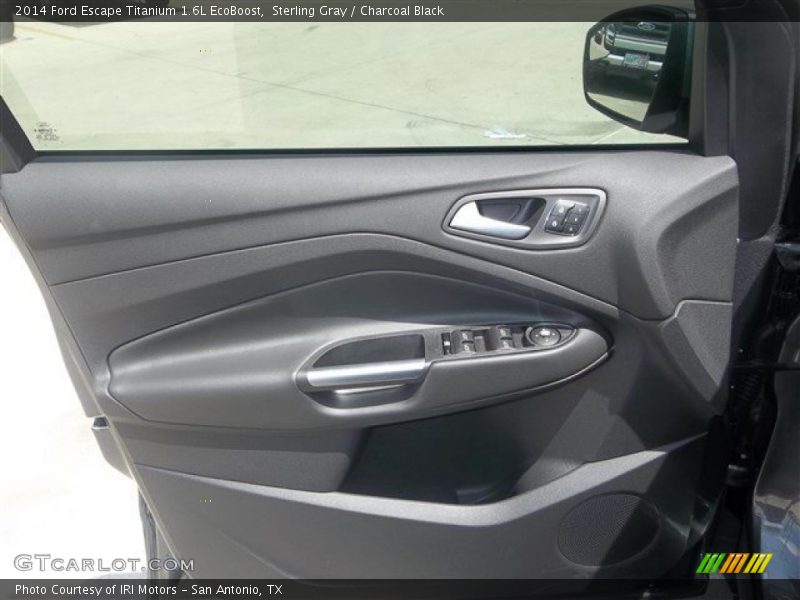 Sterling Gray / Charcoal Black 2014 Ford Escape Titanium 1.6L EcoBoost
