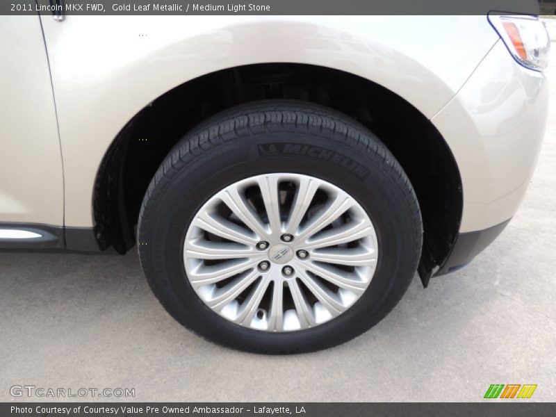 Gold Leaf Metallic / Medium Light Stone 2011 Lincoln MKX FWD