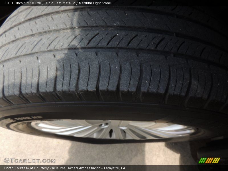 Gold Leaf Metallic / Medium Light Stone 2011 Lincoln MKX FWD